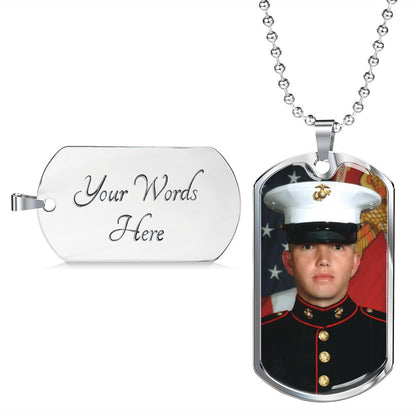 Luxury Tag Keepsake Necklace