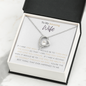 To My Amazing Wife - Forever Love Necklace