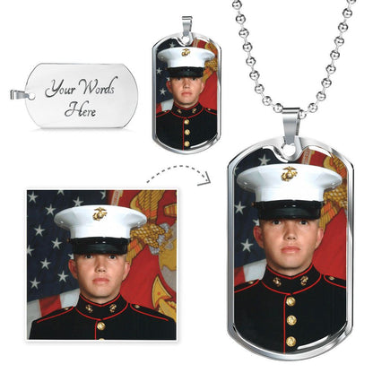 Luxury Tag Keepsake Necklace