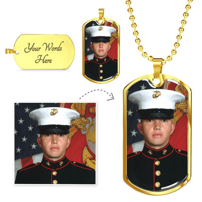 Luxury Tag Keepsake Necklace